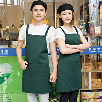 双肩H型肩带围裙